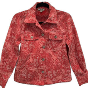 J Bee Vintage Floral Jacket - Size Small